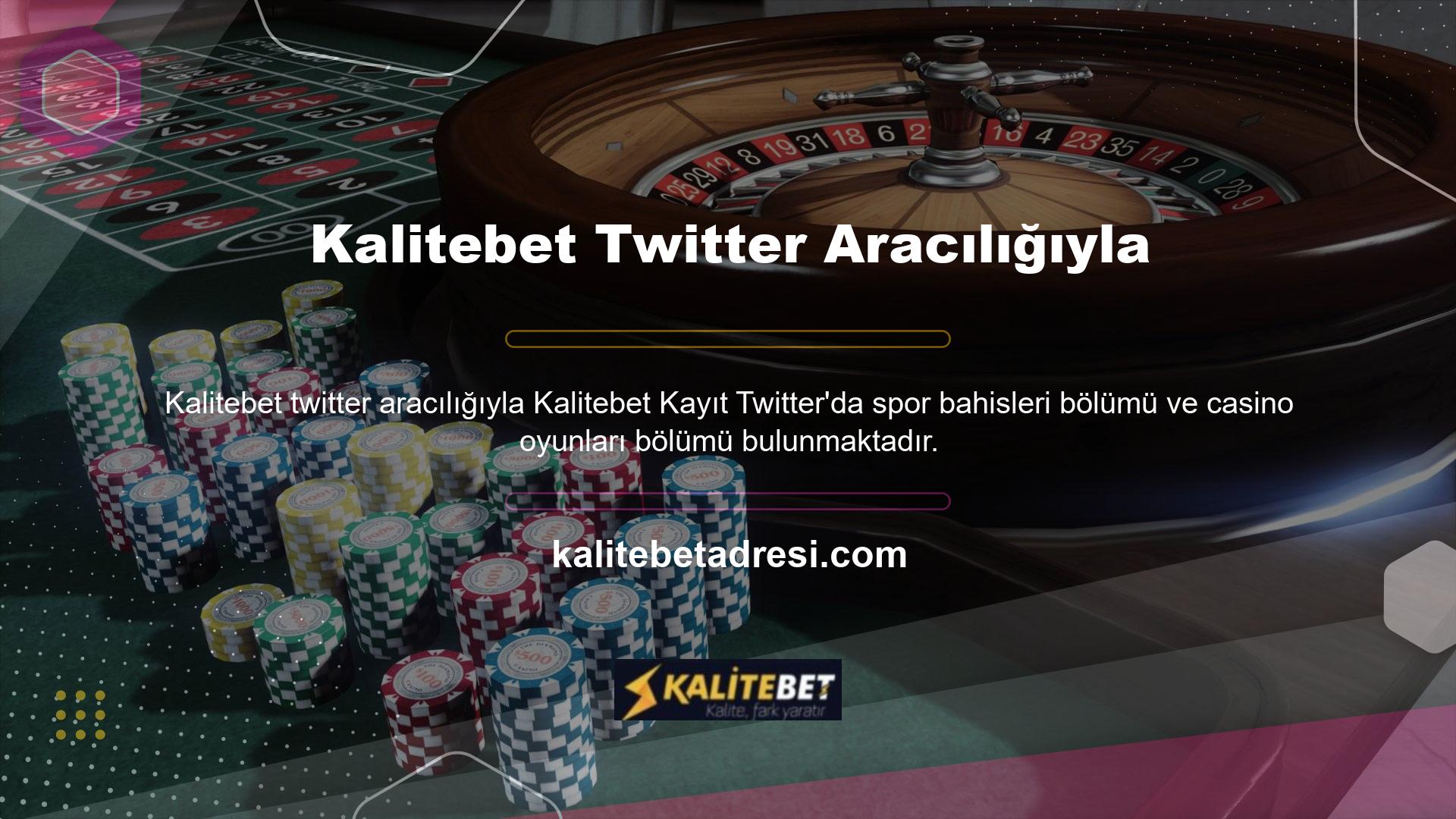 Kalitebet Twitter sitesi İngilizce ve Türkçe dışındaki dilleri de destekleyen çok dilli bir sitedir